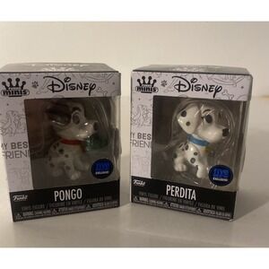 Funko Minis Disney Dogs Pongo & Perdita 101 Dalmatians Five Below Exclusive NEW